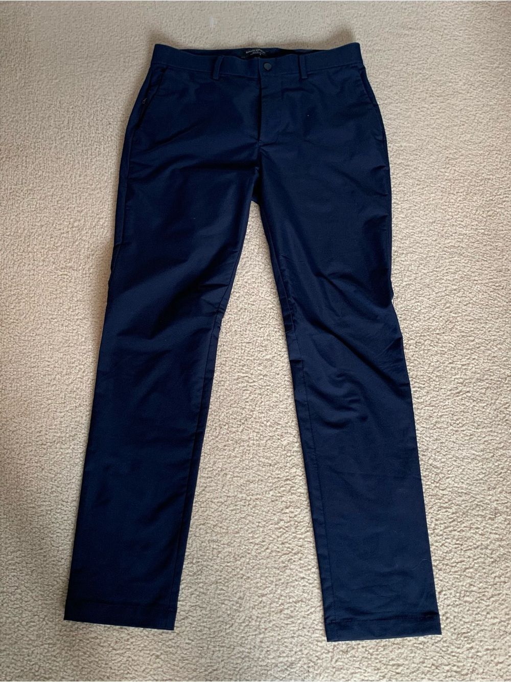 Men's Banana Republic Navy Slim Straight Pants